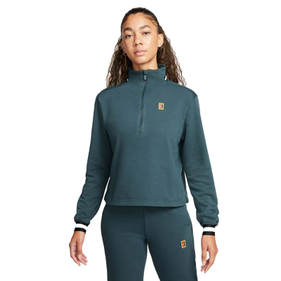 Afbeelding van Nike Performance Heritage Sweater, Dames, Maat: Large, Deep jungle