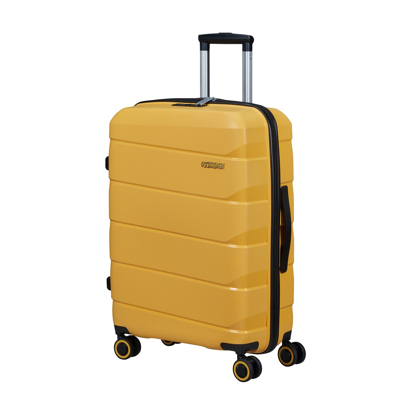 Afbeelding van American Tourister Air Move Spinner 66 sunset yellow Harde Koffer