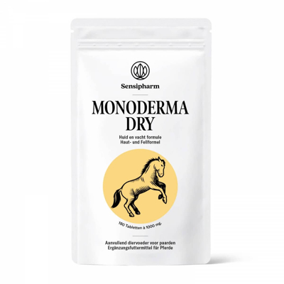 Afbeelding van Sensipharm Monoderma Dry Paard 180 tabletten