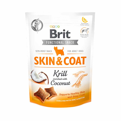 Afbeelding van Brit Functional Snacks Dog Skin &amp; Coat
