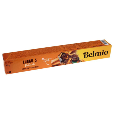 Afbeelding van Belmio lungo delicato koffie 10 capsules 541515031261