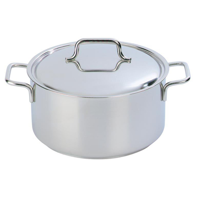Image of Demeyere Apollo cooking pot with lid 18 cm 2.2 l 44318