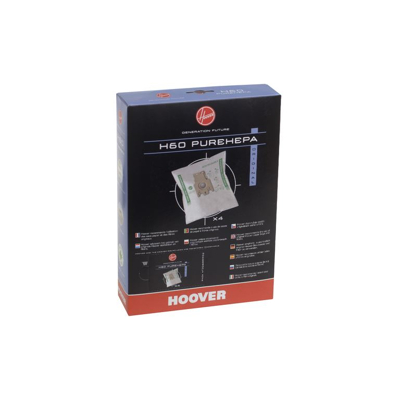 Image of Hoover Vacuum cleaner bag 60 x microfibre 4 pieces 35600392