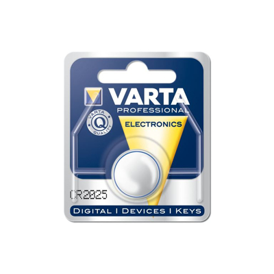 Abbildung von Varta Schaltfläche zelle batterie lithium cr2025 6025101401