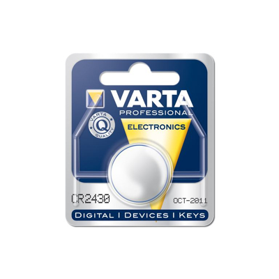 Image of Varta lithium battery cr2430 + irb! 6430101401