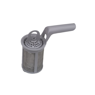 Image of Electrolux AEG 50297774007 sieve dishwasher drain filter, complete, light grey