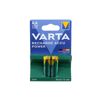 Image de Varta Batterie rechargeable mignon / aa 2600 mah par 2 5716101402