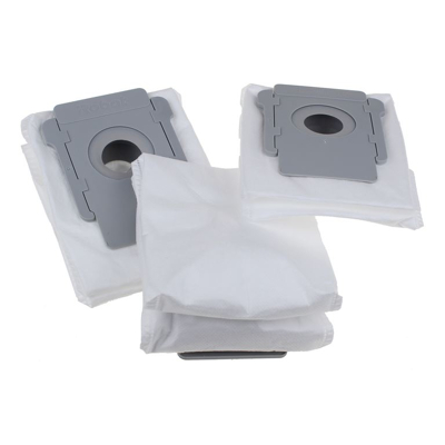 Image of irobot 4626194 vacuum cleaner bag suitable for roomba e series and i disposable bags 3 pack