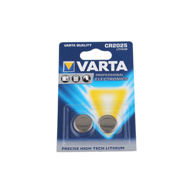 Abbildung von Varta lithiumknopfzelle 3v cr2025 blister 2 bat 6025101402