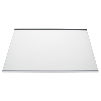 Immagine di Whirlpool Indesit 481010667591 pannello di vetro frigorifero con congelatore C00340331 ripiano ref.+silver+bianco