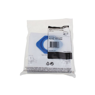 Image of Nilfisk 107418525 vacuum cleaner bag dust fleece gm 80P 5 pcs