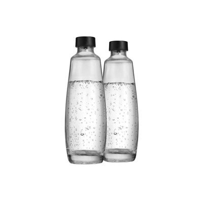 Image de Sodastream Duo pack bouteilles en verre 1l lavable au lave vaisselle 1047205310