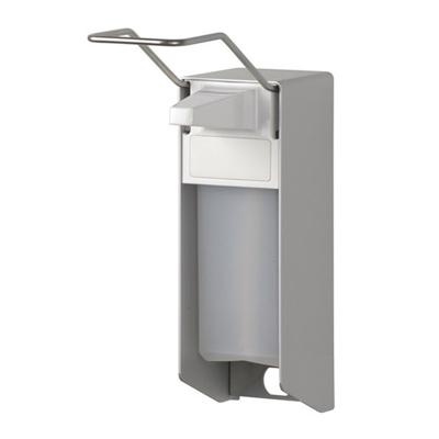 Afbeelding van Zeep &amp; Desinfectie Dispenser Aluminium Ingo Man 500ml Lange Beugel