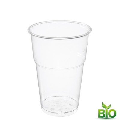 Afbeelding van Bio Futura PLA Beker 400 ml 800 stuks Bioplastic Duurzaam
