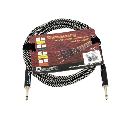 Afbeelding van Dimavery Instrument cable, 3m, bk/sil
