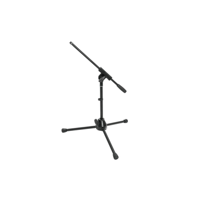 Afbeelding van Omnitronic Microfoon Standaard tafel 50 tot 80 cm hoog microfoonstatief zwart