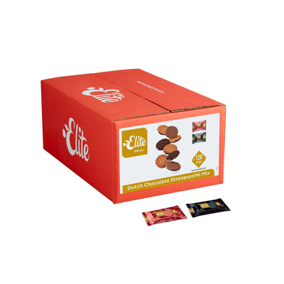 Afbeelding van Koekjes Elite Special Dutch chocolate stroopwafelmix 120 stuks