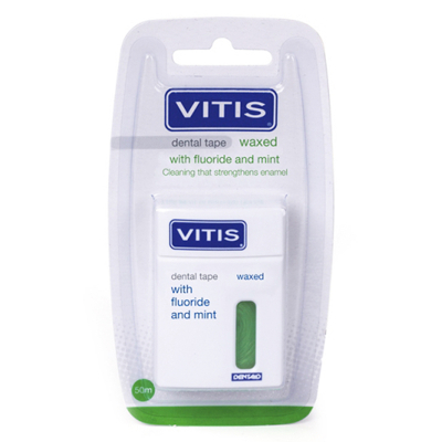 Afbeelding van Vitis Tape Waxed Fluoride Mint