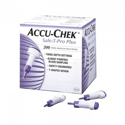 Afbeelding van Accu Chek Safe T Pro Plus Lancet