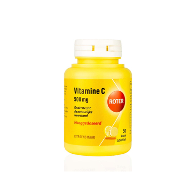 Afbeelding van Roter Vitamine C Tablet 500mg Citroen