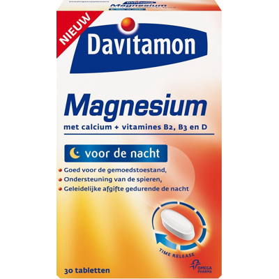 Afbeelding van Davitamon Magnesium speciaal voor de nacht