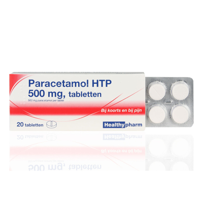 Afbeelding van Paracetamol Htp Tablet 500mg