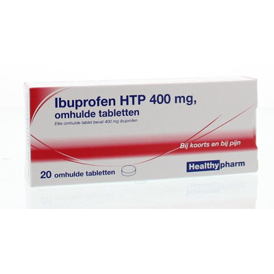 Afbeelding van Ibuprofen Htp Tablet Omhuld 400mg