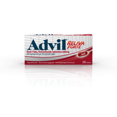 Afbeelding van Advil Ovaal Tablet 400mg