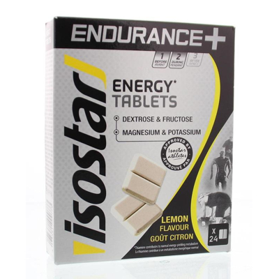 Afbeelding van Isostar Energy Endurance+ Tablets Lemon