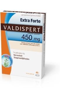 Afbeelding van Valdispert Valeriaan Tabletten 450mg 1x40st eFarma