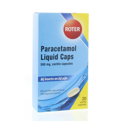 Afbeelding van Roter Paracetamol Liquid Caps 500mg