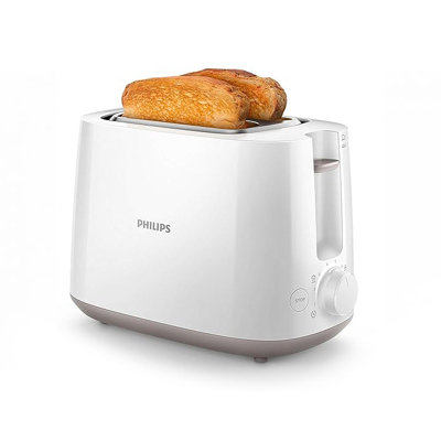 Image de Philips HD2581/00 Toaster 2 petites fentes Blanc