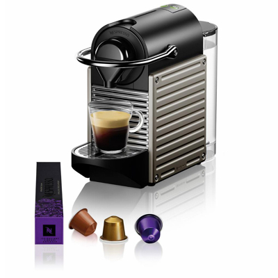 Image de Krups Nespresso XN304 Machine à café capsules automatique 0,7 l Argent