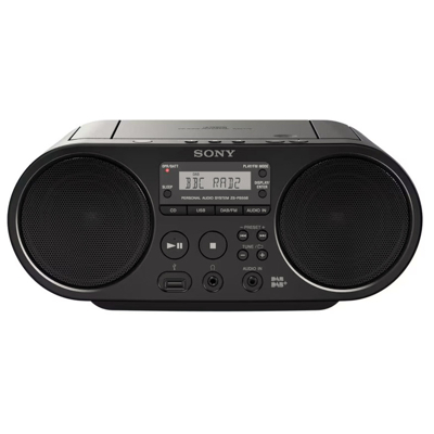 Image de Sony ZS PS55B Boombox radio DAB+/lecteur CD/MP3 Noir