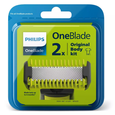 Image de Philips Qp620/50 hybrid grille de rasoir oneblade kit corps 2pz QP62050