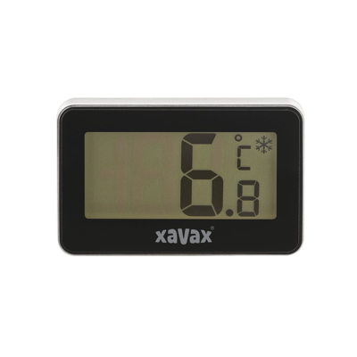 Afbeelding van Xavax 185853 Digitale Thermometer Voor Diepvriezer En Koelkast Zwart