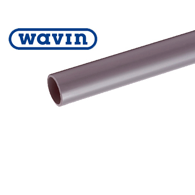 Afbeelding van Wavin PVC Installatiebuis 16mm Grijs Per 4 Meter