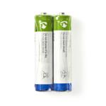 Billede af Zink Carbon Batteri AAA 1.50 V Karbon R03 Antal batterier: 2 stk. Minipakke Forskellige Blå / Grøn