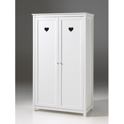 Afbeelding van Vipack Amori kledingkast 2 of 3 deurs wit