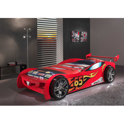 Afbeelding van Vipack Le Mans autobed 90x200 rood