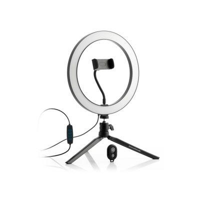 Obrázek Vlogging kit s kruhovým světlem a dálkovým ovládáním Youaro InnovaGoods