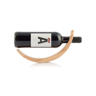Obrázek Dřevěný stojan na víno kolébka