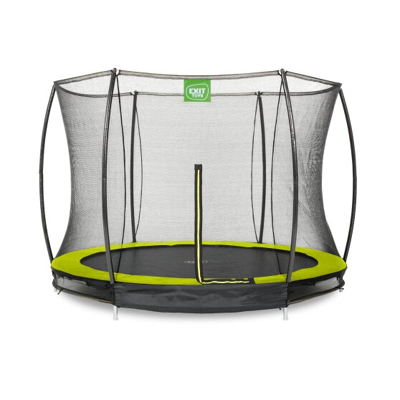 Afbeelding van EXIT inground trampoline ø305cm Silhouette (groen)