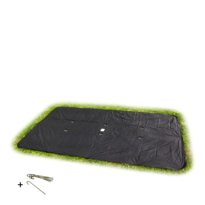 Afbeelding van EXIT groundlevel trampoline afdekhoes rechthoekig 244x427cm