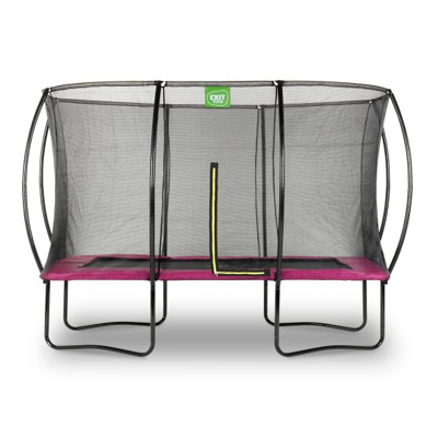 Afbeelding van EXIT trampoline 244x366cm Silhouette (roze)