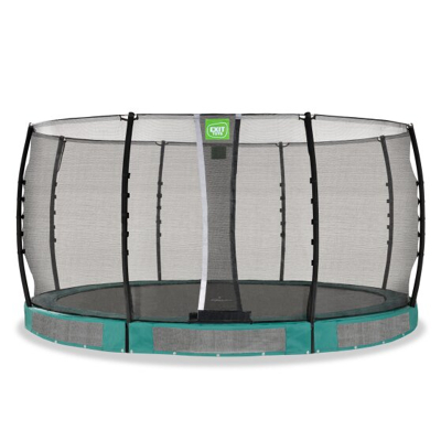 Afbeelding van EXIT inground trampoline ø427cm Allure (groen)