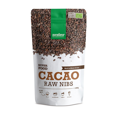 Afbeelding van Cacao raw nibs (200 Gram)