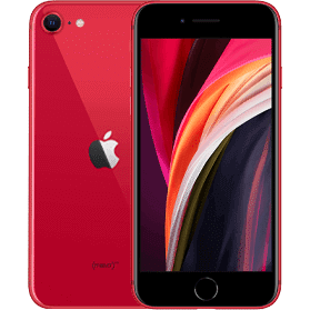 Afbeelding van iPhone SE 2020 64GB Rood 3 Jaar Garantie
