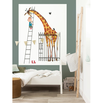 Afbeelding van KEK Wallpaper Panel Giant Giraffe PA 024 (Met Gratis Lijm)