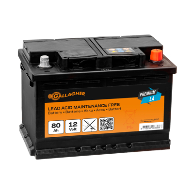Image of Battery 12V/80Ah Premium LA 278x175x190